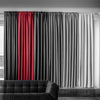 Cortina de Sala Blackout Vino